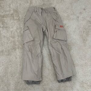 Burton Ronin Ski Snow Snowboarding Pants Tan Men’s Size Medium Cargo,